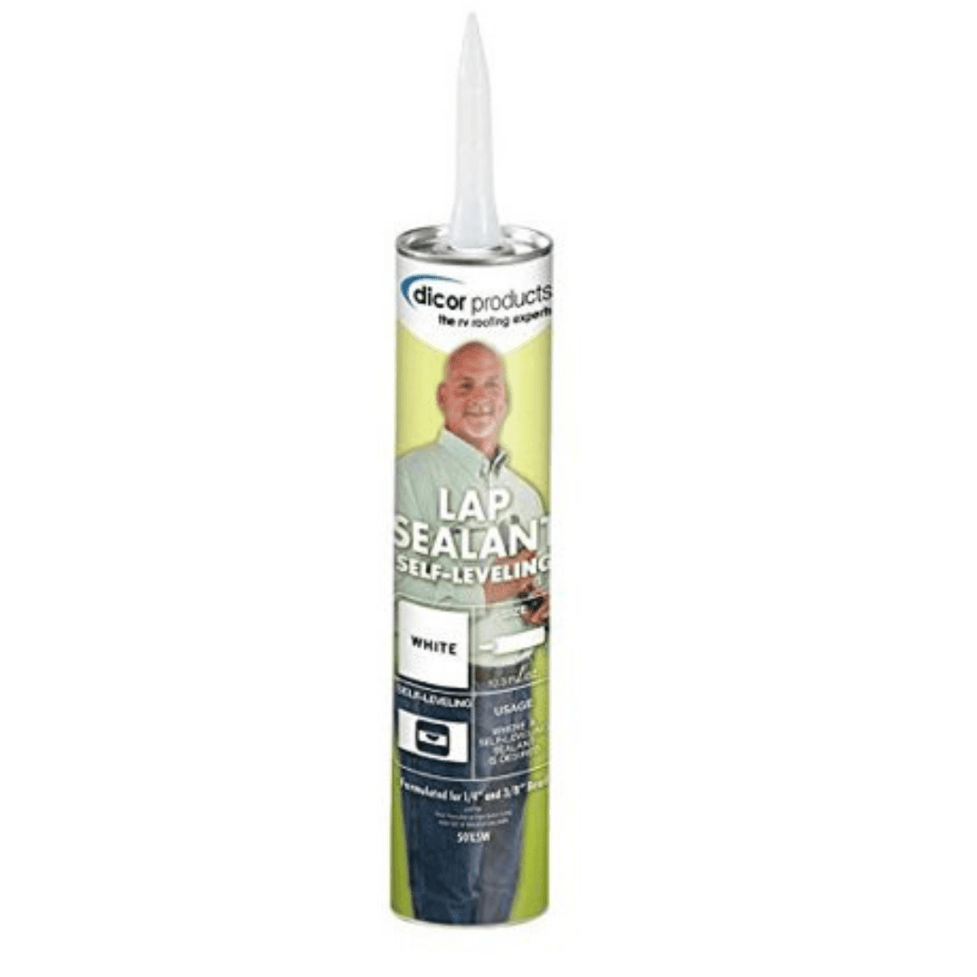 White Self-Leveling Lap Sealant Tube for EPDM Roofs