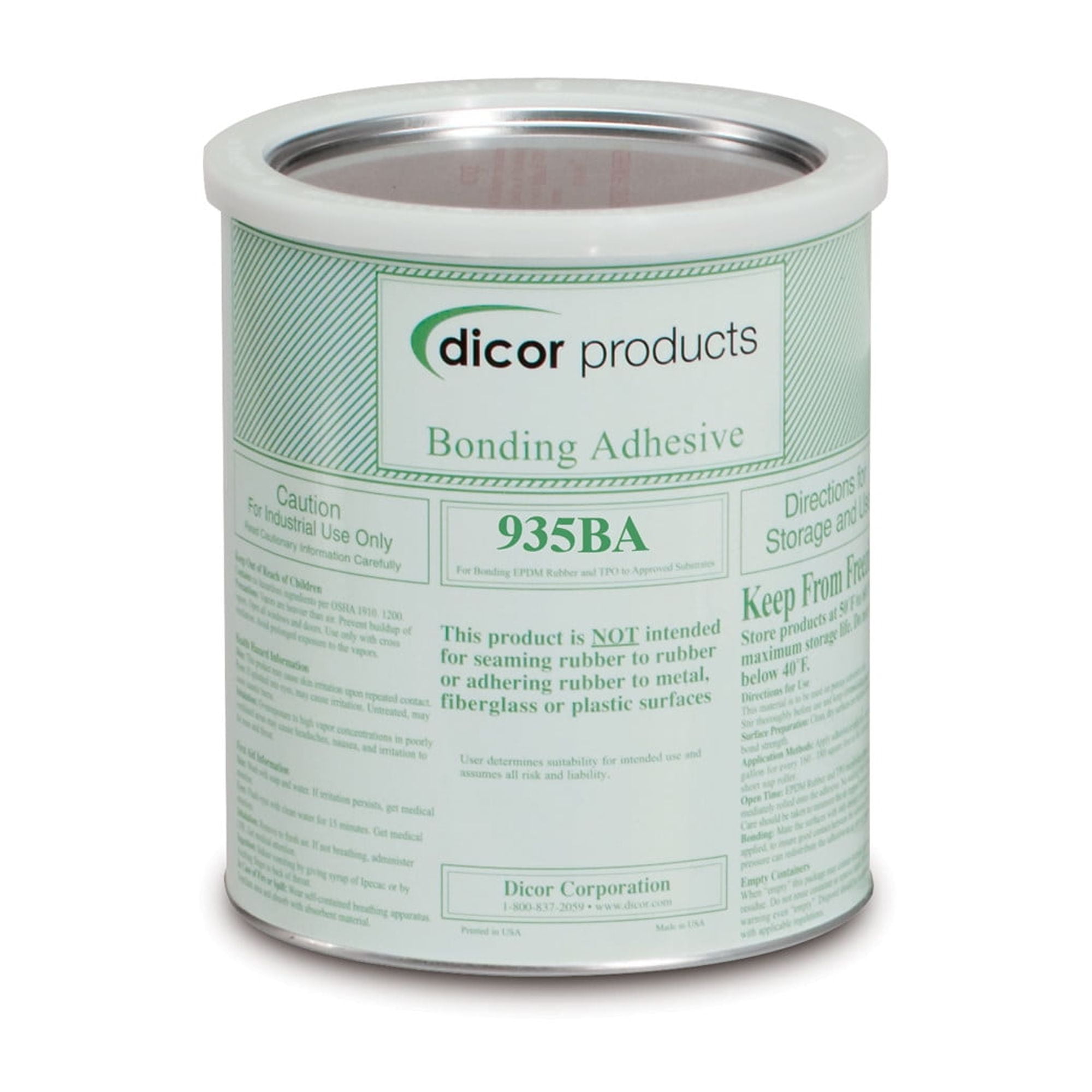 Dicor Corporation 935BA-1 Water-Based Bonding Adhesive - 1 Gallon