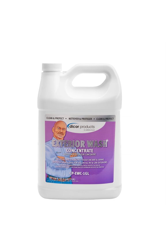 CP-EWC-1GL Black Streak Remover Exterior Cleaning Care for RV and Vehicle Surfaces, White