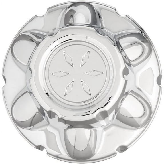 Dicor Chrome Plated Abs Trailer Hub Covers