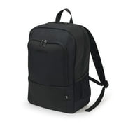 Dicota Eco Backpack BASE 13-14.1 - lightweight laptop rucksack with protective padding and storage space, black