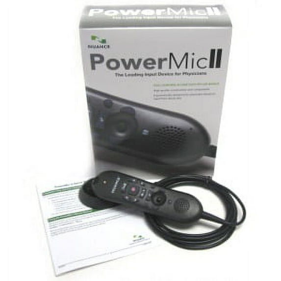 Dictaphone Nuance PowerMic II Power Mic