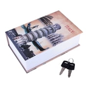 Dictionary Book Secret Safe With Security Key Lock 7.09 X 4.53 X 2.17In Security Box Portable Money Cash Jewelry Lock Box Dictionary Book Diversion Book For Home And OfficeItaly Type