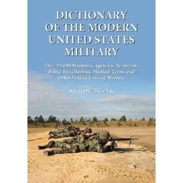 PreOwned Dictionary of the Modern United States Military Over 15,000