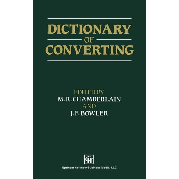 Dictionary of Converting, (Paperback)