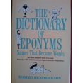 thumbnail image 1 of Pre-Owned Dictionary of Eponyms: Names That Became Words (Hardcover) 088029230X 9780880292306, 1 of 1