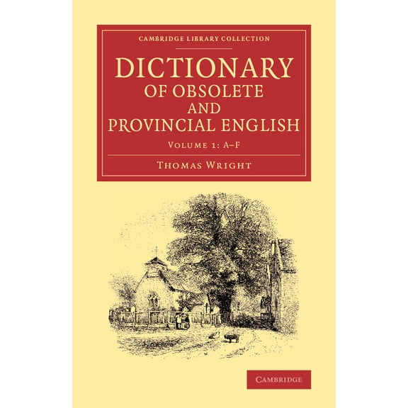 Dictionary of Obsolete and Provincial English: Containing Words from the English Writers Previous to the Nineteenth Cent, (Paperback)