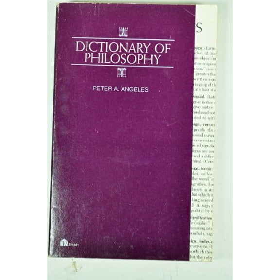 Pre-Owned Dictionary of Philosophy (Paperback) 0064634612 9780064634618
