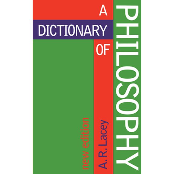 Pre-Owned Dictionary of Philosophy (Paperback) 0415133327 9780415133326