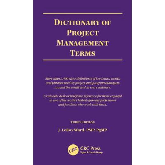 Pre-Owned Dictionary of Project Management Terms (Paperback) 1890367451 9781890367459
