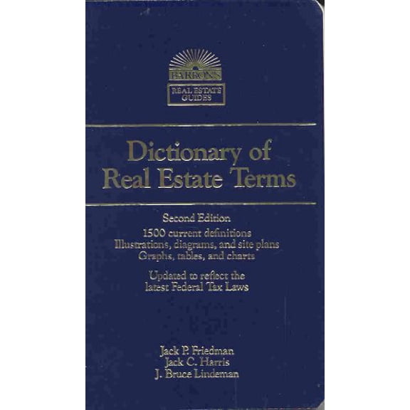 Pre-Owned Dictionary of Real Estate Terms Paperback