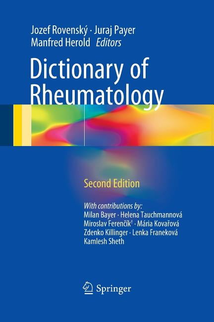 Dictionary of Rheumatology, (Paperback)