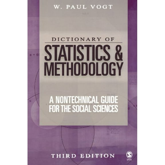 Pre-Owned Dictionary of Statistics & Methodology: A Nontechnical Guide for the Social Sciences (Hardcover) 0761988548 9780761988540