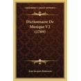thumbnail image 1 of Dictionnaire De Musique V2 (1769) (Paperback), 1 of 1