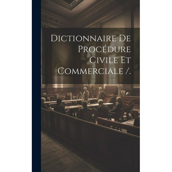 Dictionnaire De Procédure Civile Et Commerciale /. (Hardcover)