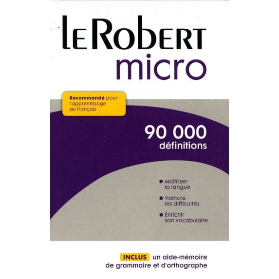 Dictionnaire Le Robert Micro Relie