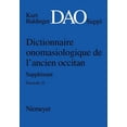 thumbnail image 1 of Dictionnaire Onomasiologique de l'Ancien Occitan (DAO), 1 of 1