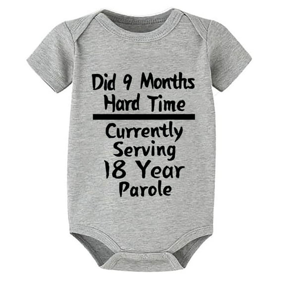Did 9 Months Hard Time Serving 18 Years Parole Going Home Hospital Outfit for Baby Short Sleeve Baby Girl Coming Home Outfits