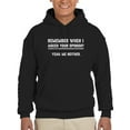 thumbnail image 1 of Did I Asked You Opinion? Men Hoodie, Male x-Large, 1 of 4