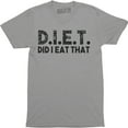 thumbnail image 1 of Did I Eat That - Funny Diet Women Top Workout Gym Slogan Humour Gift Tee, 1 of 4