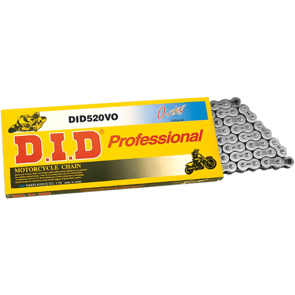 DID 520VO - Pro V Series Drive Chain - 100 Links M520VOX100FB