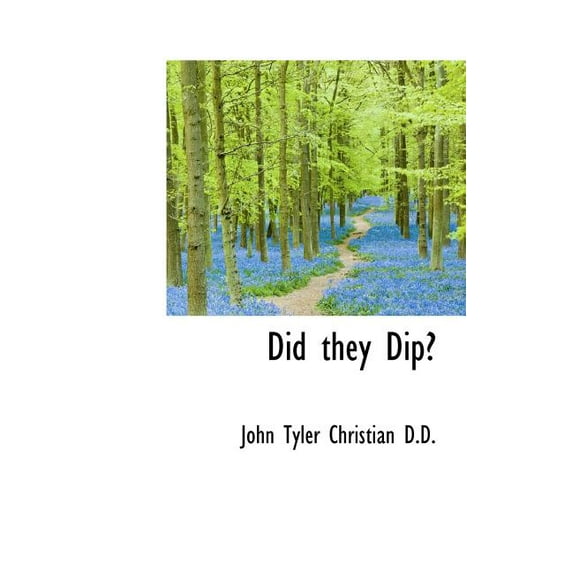Did They Dip? (Hardcover)