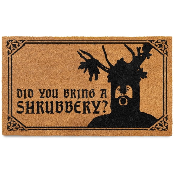 Did You Bring A Shrubbery Doormat 30x17 Inch Welcome Mat Outdoor Coir Door Mat