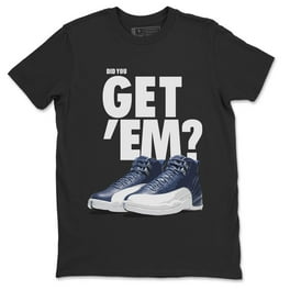 Did You Get Em Jordan 11 Concord Bred Sneaker Matching T Shirt AJ11 Tee White 4X Large Walmart