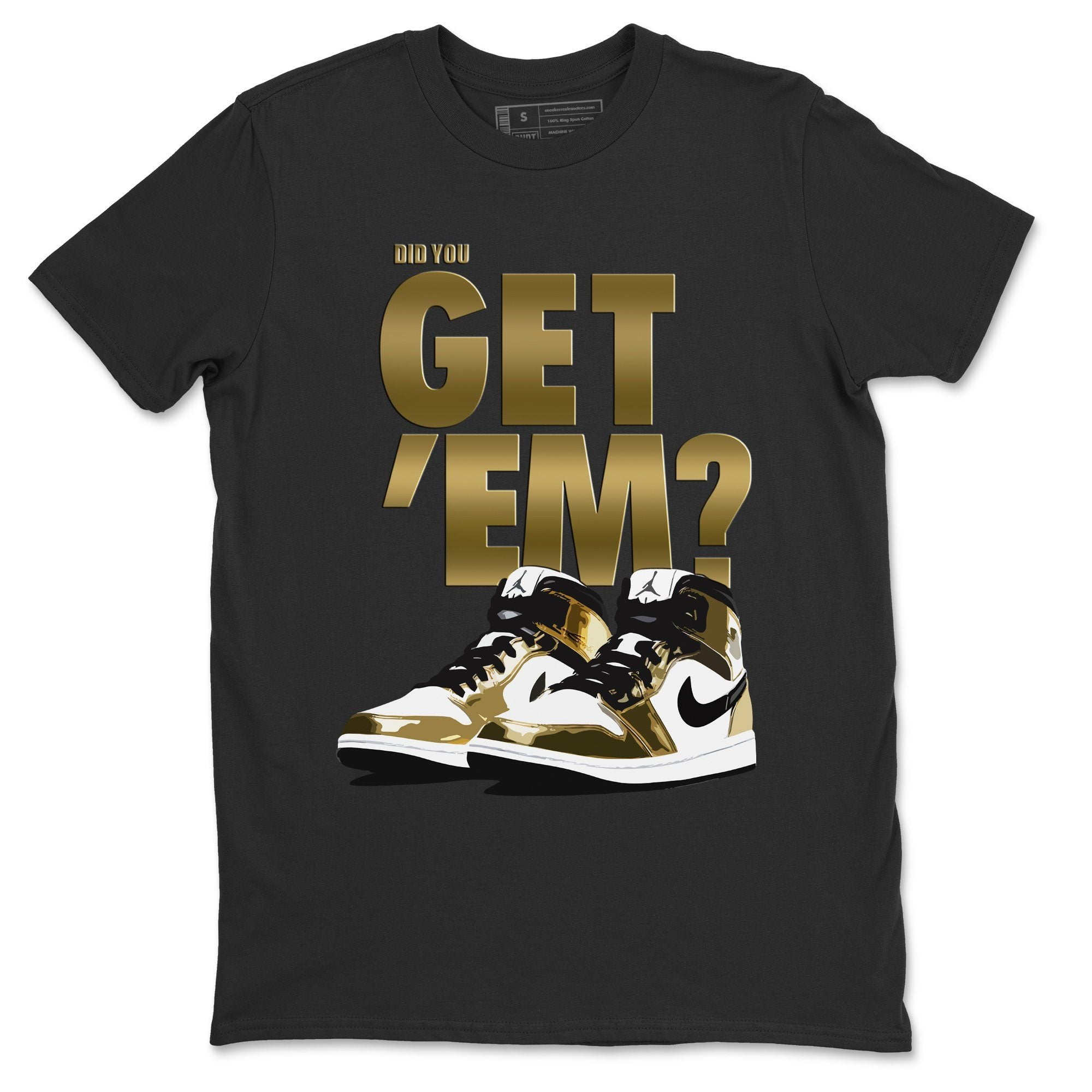 Tee sale shirt to match Air Jordan 1 Hand Crafted sneaker. KNC God Over Money