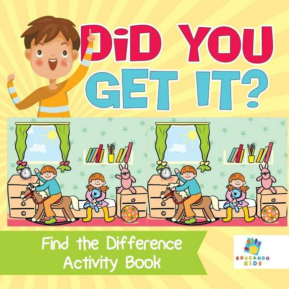 Did You Get It? Find the Difference Activity Book (Paperback)