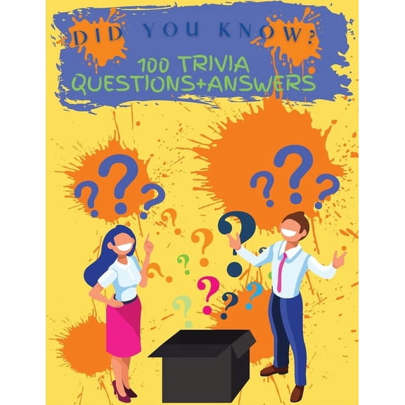 Did You Know? 100 Trivia Questions+Answers: Quiz Game BookActivity Book (Paperback)