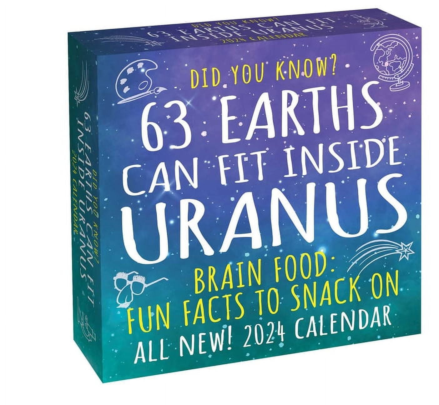 Did You Know? 2024 DaytoDay Calendar 63 Earths Can Fit Inside