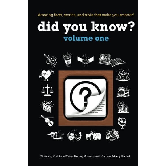 Pre-Owned Did You Know?: A collection of the most interesting facts, stories and triviaever!, 9780998205007, 0998205001, Paperback,