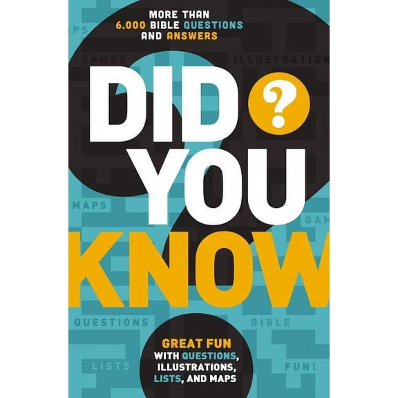 La Did You Know?: More Than 6,000 Bible Questions and Answers, (Paperback)
