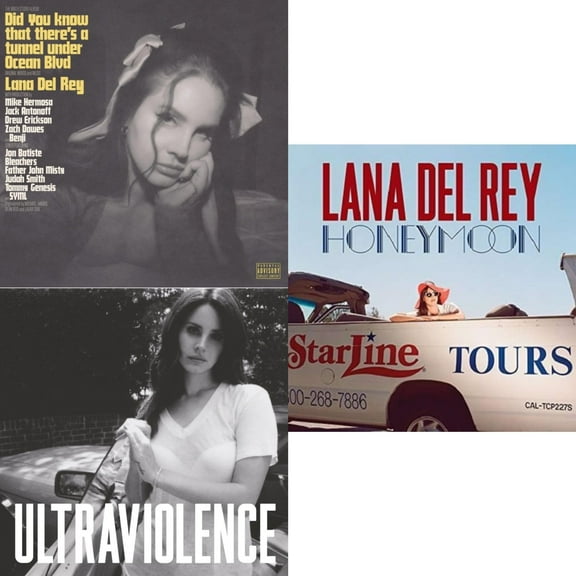 Did You Know That ThereS A Tunnel Under Ocean Blvd (X) (2LP/180G) & Ultraviolence & Honeymoon