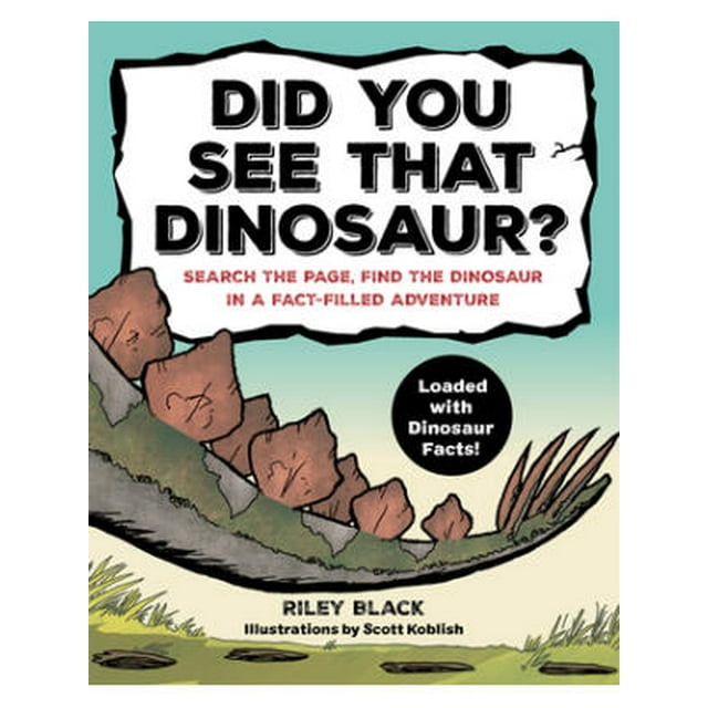 Did You See That Dinosaur? : Search The Page, Find The Dinosaur In A 