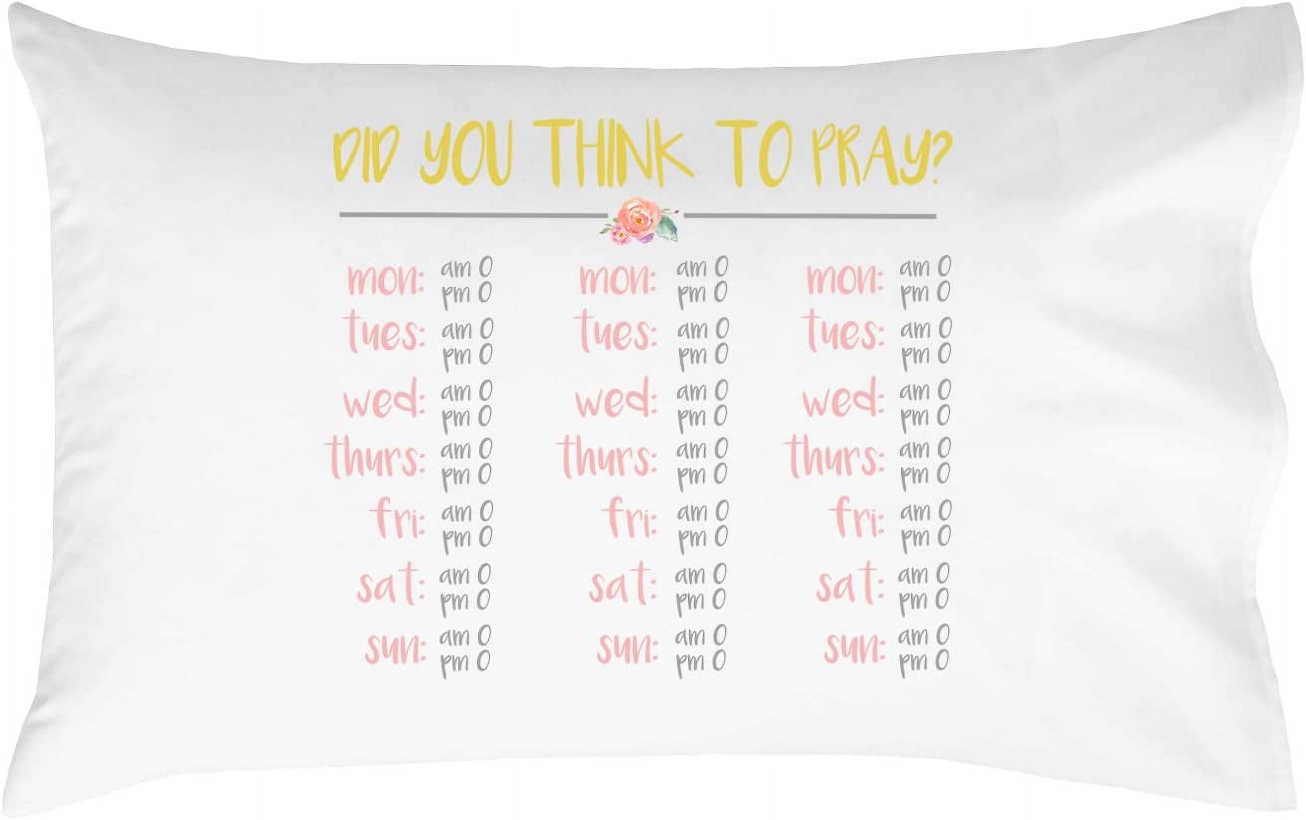 Did You To Pray Pillowcase - Missionary Gift - LDS Mormon Hymn - Gift ...