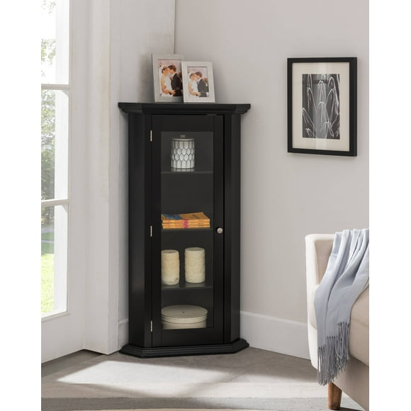 Curio with Glass Doors