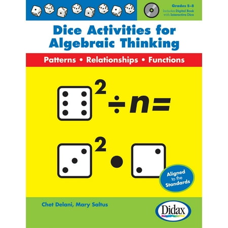 Dice Activities: Dice Activities for Algebraic Thinking (Paperback)