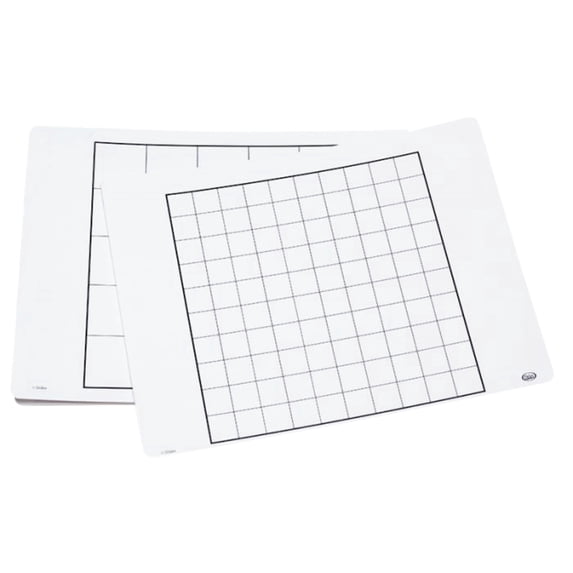 Didax Write-On/Wipe-Off Number Array Mats