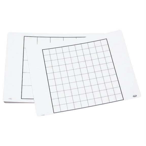 Didax Write-On/Wipe-Off Number Array Mats
