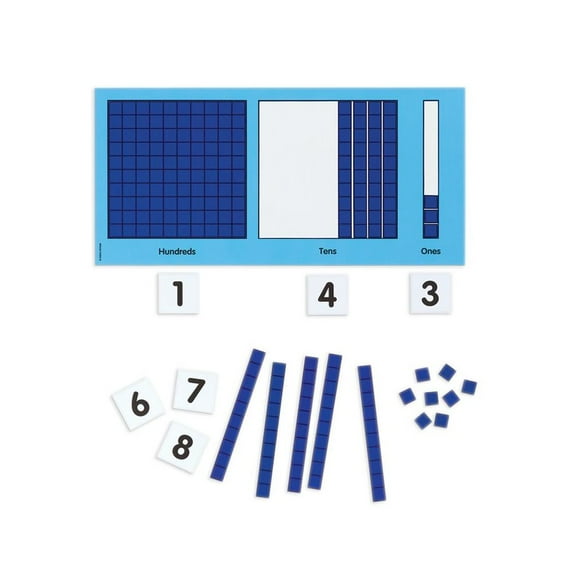 Didax Magnetic Base Ten Place Value Set