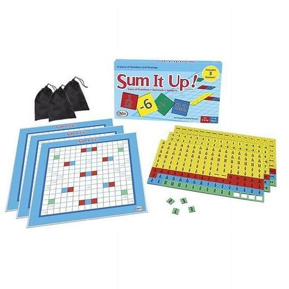 Didax Sum It Up Fractions Decimals Multicolor