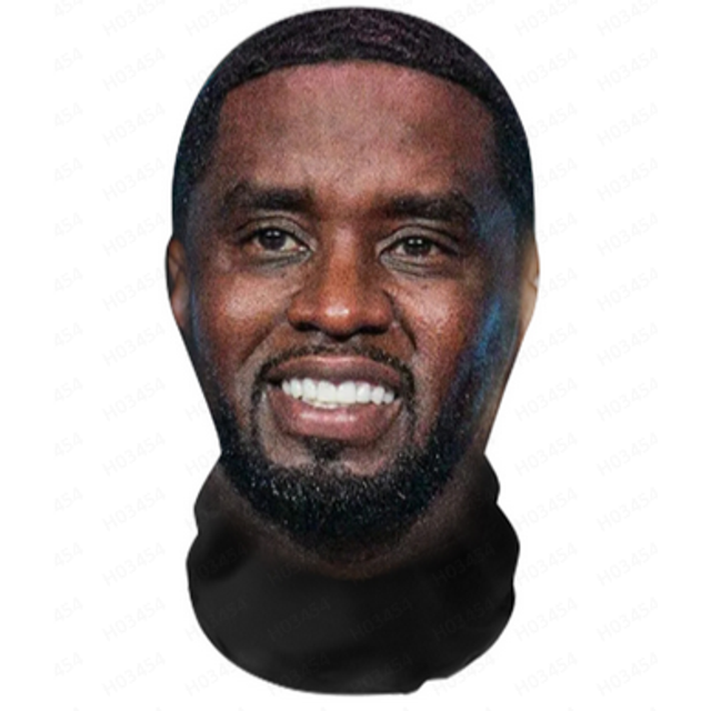 Diddy Hat Rapper face Costume Diddy Funny Headgear Cosplay Props