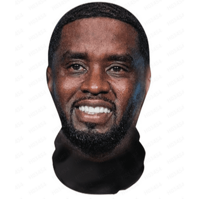 Diddy Hat Rapper face Costume Diddy Funny Head gea r Cosplay Props