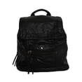 thumbnail image 1 of "Didier" Multipocket Soft Hipster Rucksack Backpack - Black, 1 of 3