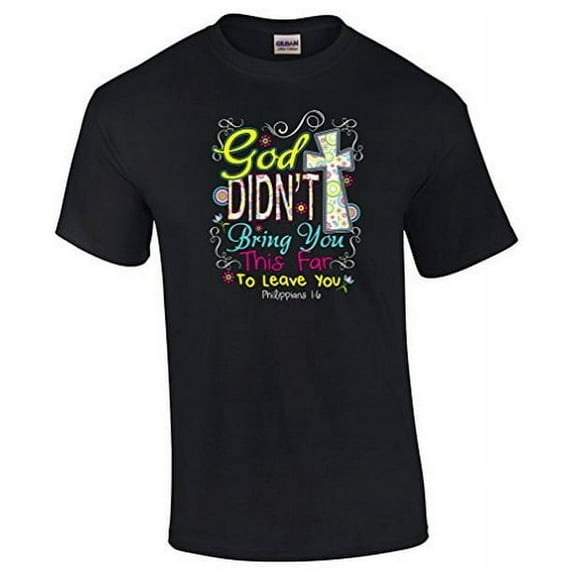 Didn't Bring You This Far Christian Short Sleeve T-shirt-Black