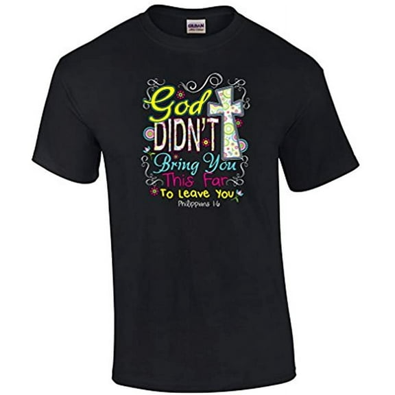 Didn't Bring You This Far Christian Short Sleeve T-shirt-Brown-XXXL