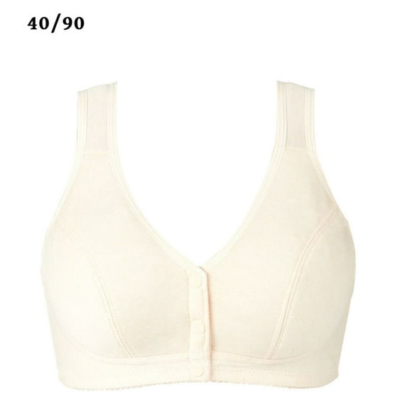 Dido Front Clasp Strap Bralette Breathable Cotton Bra Moisture-wicking Women Underwear Lingerie