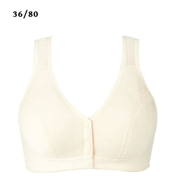 Dido Front Clasp Strap Bralette Breathable Cotton Bra Moisture-wicking Women Underwear Lingerie